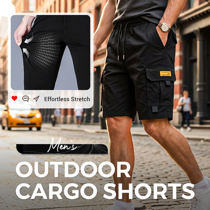 🥳2026 HOT SALE🥳💞50K+ SOLD!👴🩳 50% OFF! Men's Cargo Shorts with Drawstring – Easy pull-on, multi-pockets. Lightweight & comfy. Perfect for walks or gardening. 🛡️🌿
