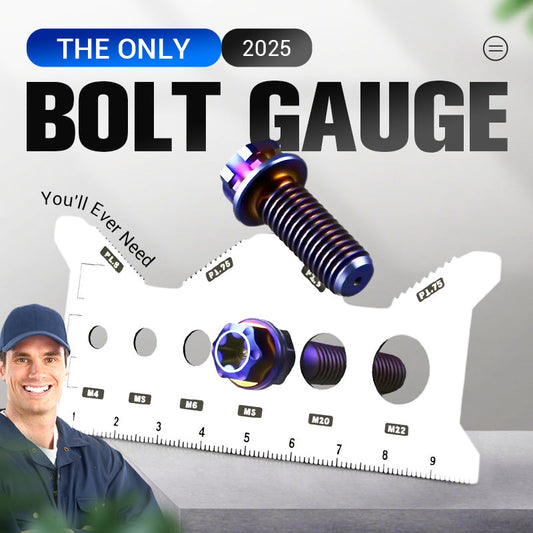 💥Stainless Steel Double-Sided Bolt Gauge Tool