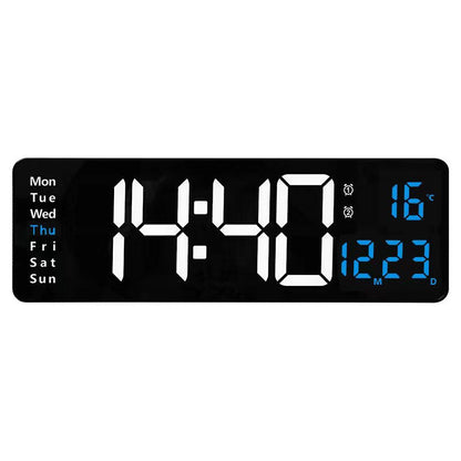 🕐💡49% OFF! ⌚16" Large Digital Clock with Temperature, Date, Auto DST, Night Light, Auto Brightness Dimmer – Smart Display for Every Room