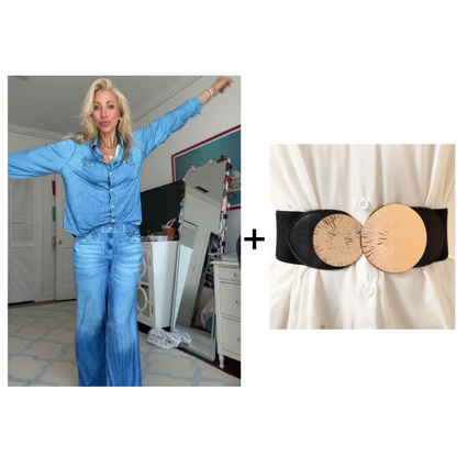 🌙 Denim Dreams Pajama Set – Cozy Fit, Soft Denim‑Look Loungewear for All Night Comfort 🌟