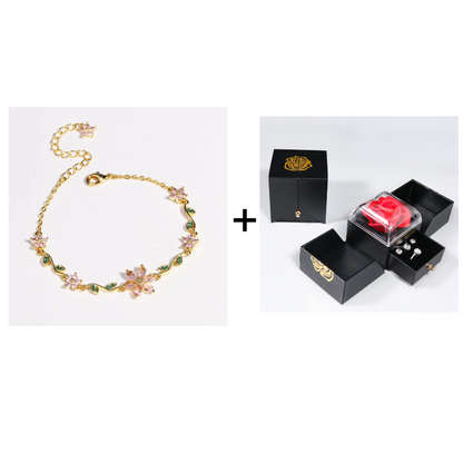🔥2026 NEW ARRIVAL🔥 -Flower Bracelet（Perfect jewelry and gifts）