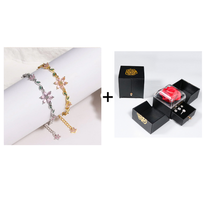 🔥2026 NEW ARRIVAL🔥 -Flower Bracelet（Perfect jewelry and gifts）
