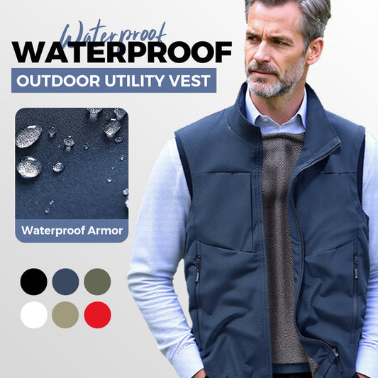 ⏳ Limited Time 49% OFF💥Men's Waterproof Outdoor Utility Vest