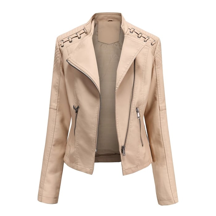 🎁Big sale 2025🎁💥 Washed Leather Jacket