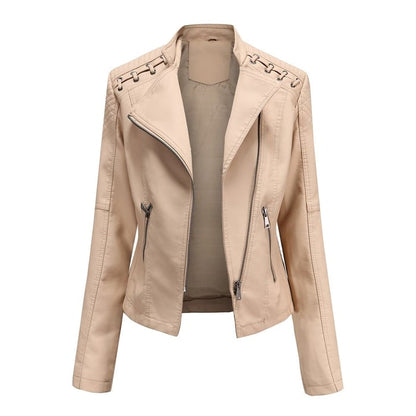 🎁Big sale 2025🎁💥 Washed Leather Jacket