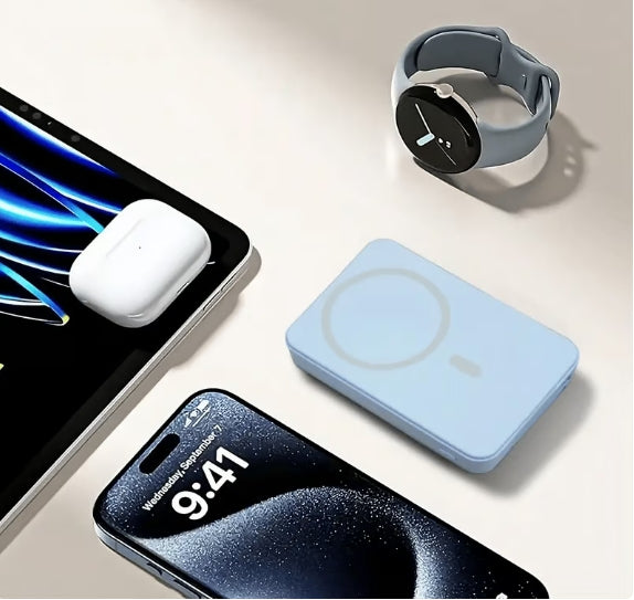💥15W Fast Charge Portable Wireless Magnetic Power Bank