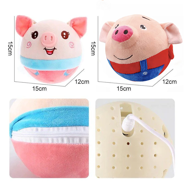 🐶 Active Moving Pet Plush Toy – Shake, Chase & Play! 🧸