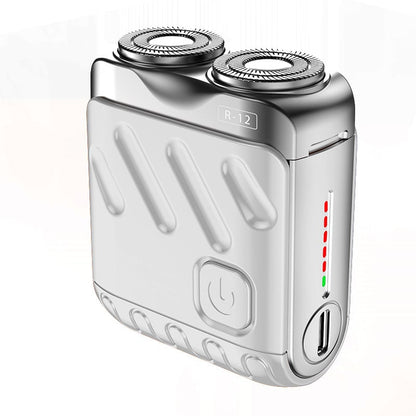 💥Hot Sale🔥Portable Rotary Dual Ring Electric Shaver