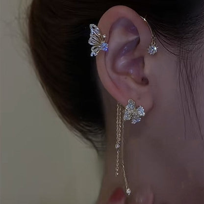 🔥While Supplies Last 40% OFF!🦋Butterfly Flowers Tassel Earrings🎀