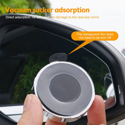 🚨 360° Adjustable Blind Spot Mirror – Wide-Angle Convex Rearview Mirror for Cars, SUVs, Trucks & Vans | Drive With More Confidence