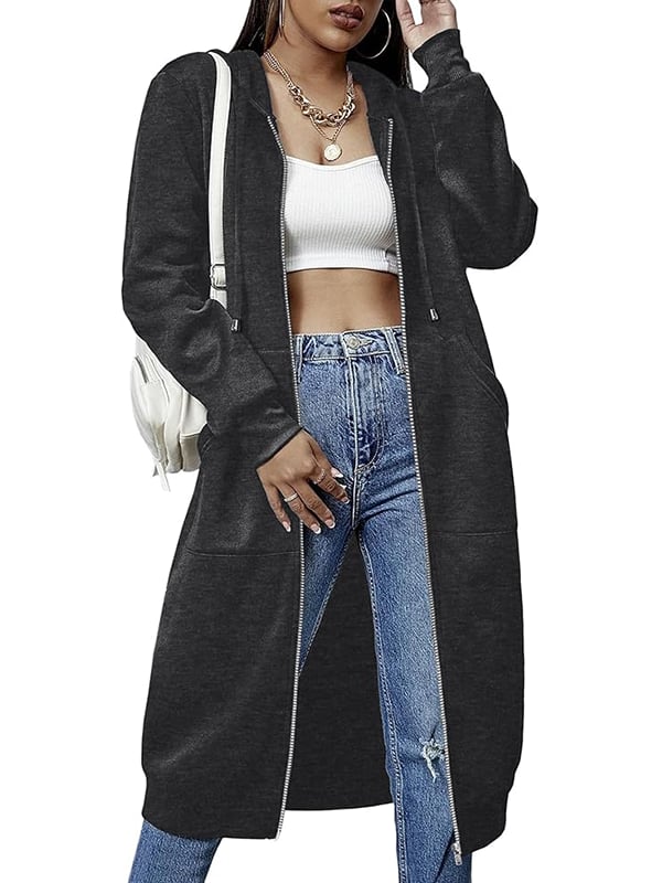 🔥Weekend Leisure Set!!💥Women Casual Zip up Fleece Hoodies and casual Vest