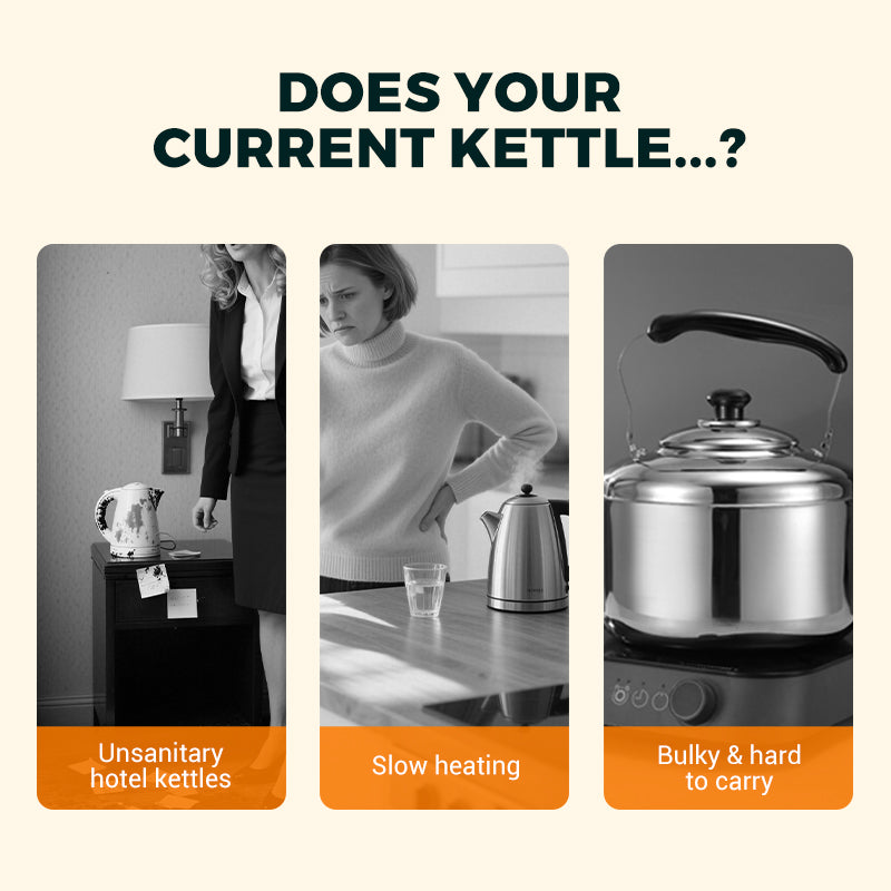 💥Multi-Functional Portable Foldable Electric Kettle