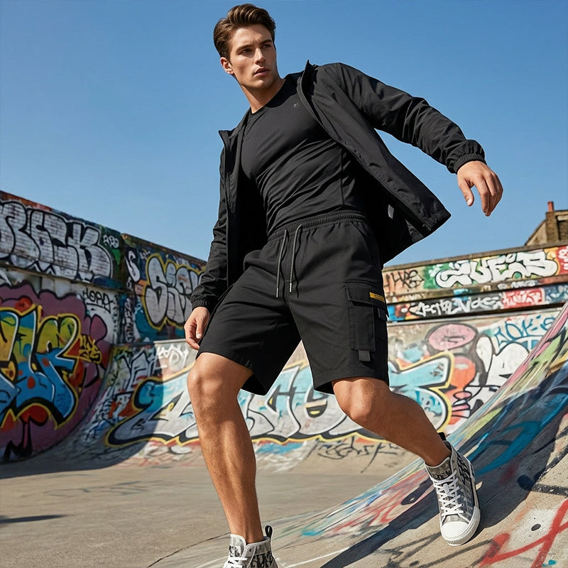 🥳2026 HOT SALE🥳💞50K+ SOLD!👴🩳 50% OFF! Men's Cargo Shorts with Drawstring – Easy pull-on, multi-pockets. Lightweight & comfy. Perfect for walks or gardening. 🛡️🌿
