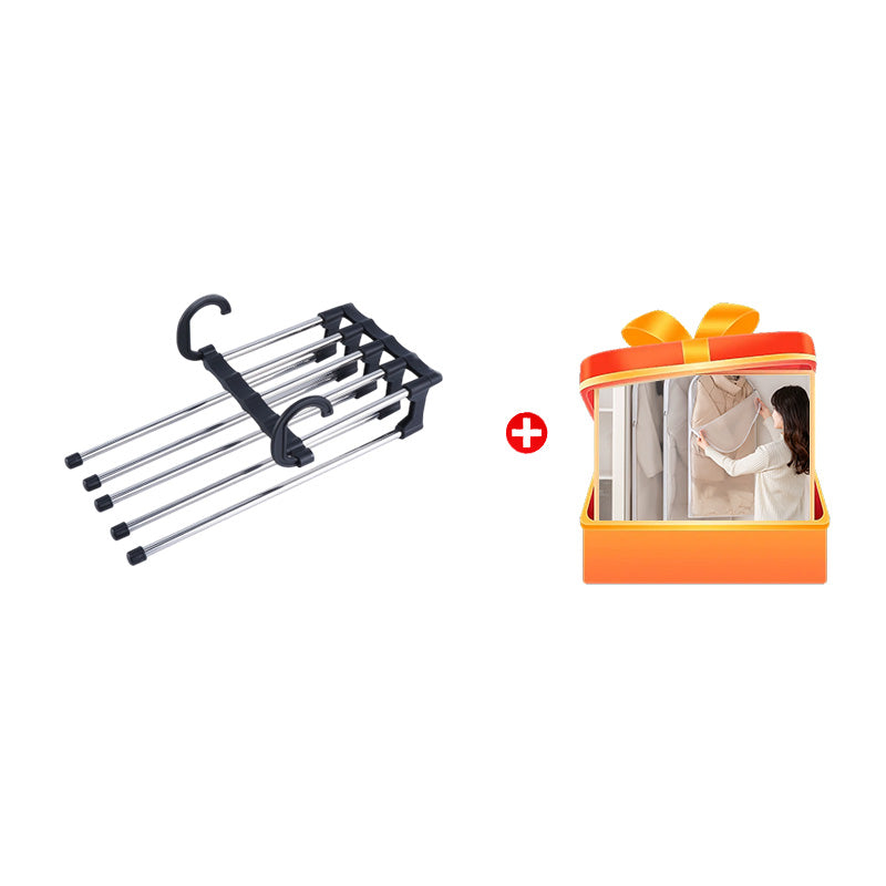 (💗Special Offer Now) Household Multifunctional Telescopic Folding Multi-layer Pants Storage Rack