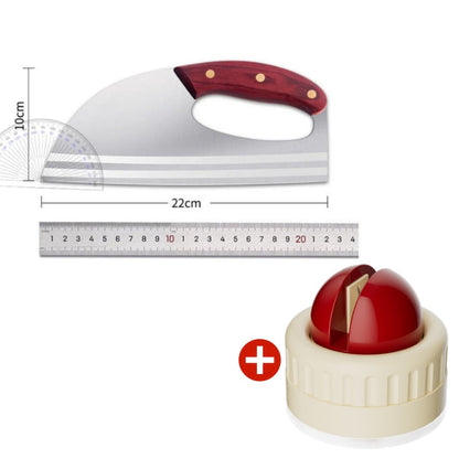 🍅🔪Ergonomic kitchen knife – front-handle design, effortlessly cuts vegetables and meat. A thoughtful gift for home cooks.