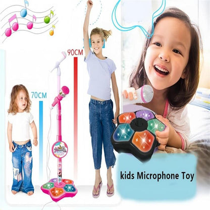 🎤Microphone Toy, Karaoke Machine Toy with Light✨