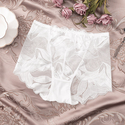 💋Ladies Silk Lace Handmade Underwear