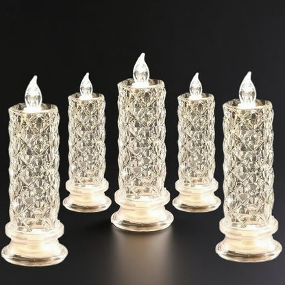 🔥🎁LED Crystal Candle Lights