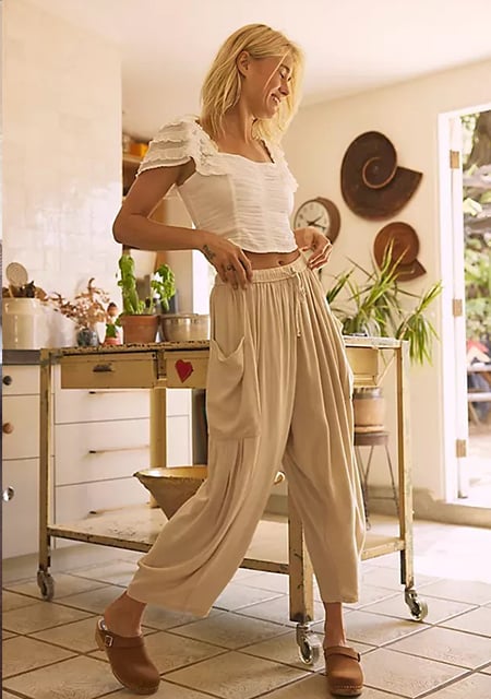 👖Women's Linen Casual Wide Leg Pants