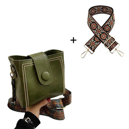 👜Vintage Fashion Bag with Adjustable Wider Shoulder Strap