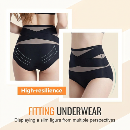 ✨2026 Hot Sale⌛High-Waisted Traceless Ice Silk Shaping Pants