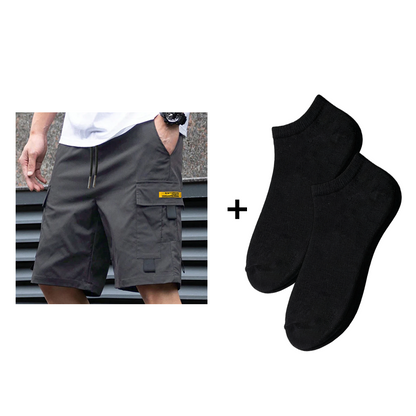 🥳2026 HOT SALE🥳💞50K+ SOLD!👴🩳 50% OFF! Men's Cargo Shorts with Drawstring – Easy pull-on, multi-pockets. Lightweight & comfy. Perfect for walks or gardening. 🛡️🌿