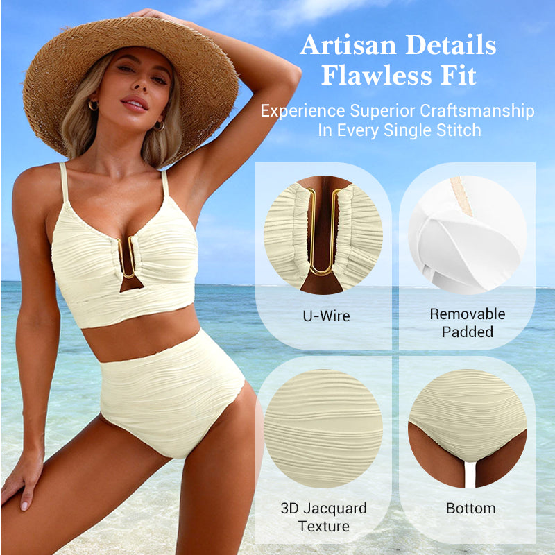 ✨Women's High-Waisted Push-Up Bikini