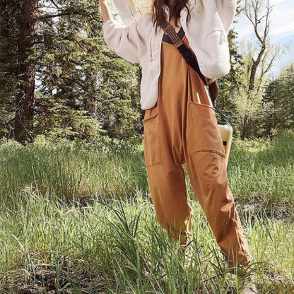 🍃New Wide Leg Jumpsuit with Pockets