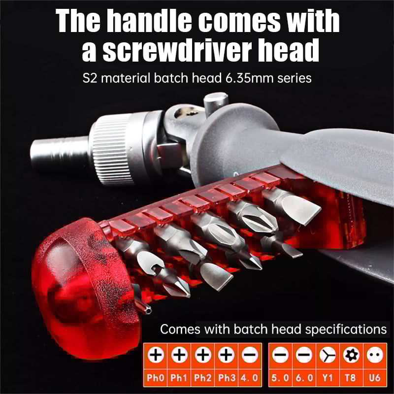💥 11-in-1 Ratchet Screwdriver Set 🔧