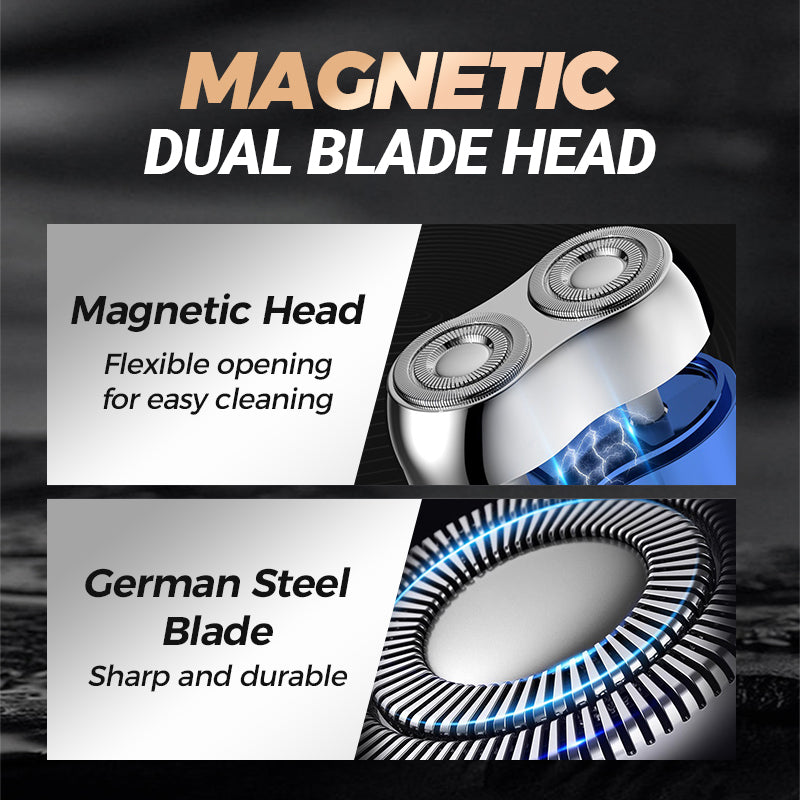 💥HOT SALE💥2025 New Mini Double Head Electric Shave