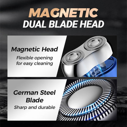 💥HOT SALE💥2025 New Mini Double Head Electric Shave