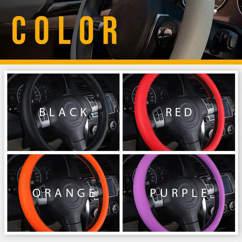 🔥Car Steering Wheel Protective Cover