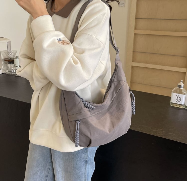 🎉Limited Offer--50% OFF😍Designer Direct Sales👜Women's Fashion Plain Colour Crossbody Hobo Bag