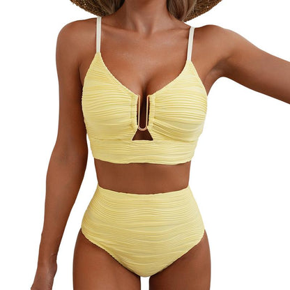 ✨Women's High-Waisted Push-Up Bikini