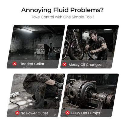 💥High-Power Oil & Water Pump Set