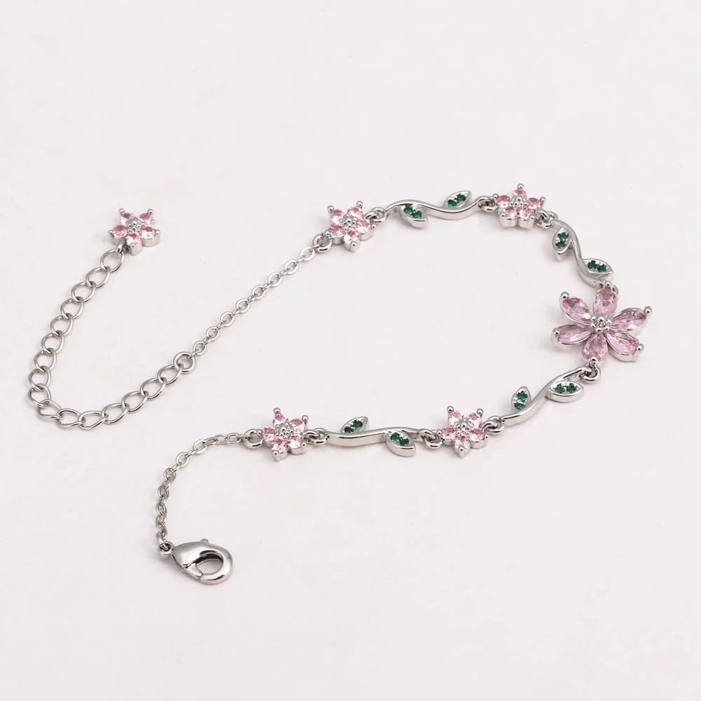🔥2026 NEW ARRIVAL🔥 -Flower Bracelet（Perfect jewelry and gifts）