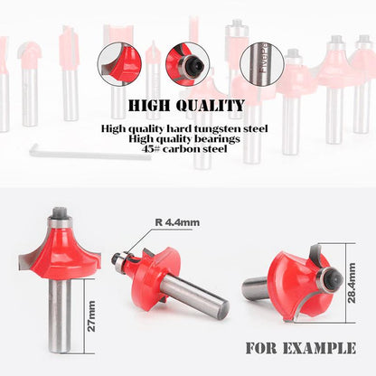 8mm Router Bit Set