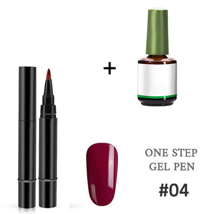 🎨One Step Nail Gel Pen💅