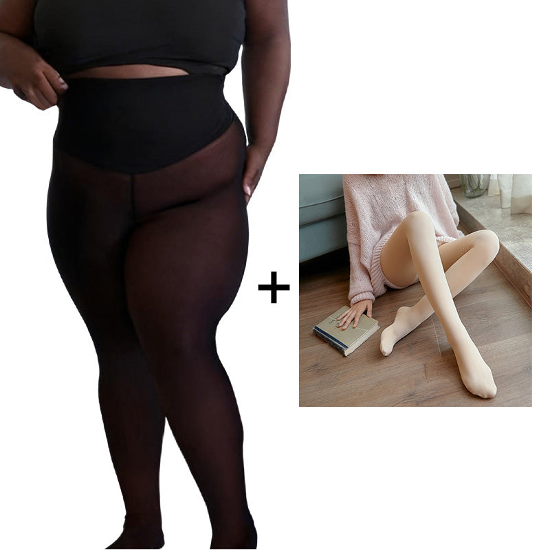 ⚡50K+ SOLD!❄️One-Seam Shaping Fleece Leggings💕Stay Warm.Look Snatched