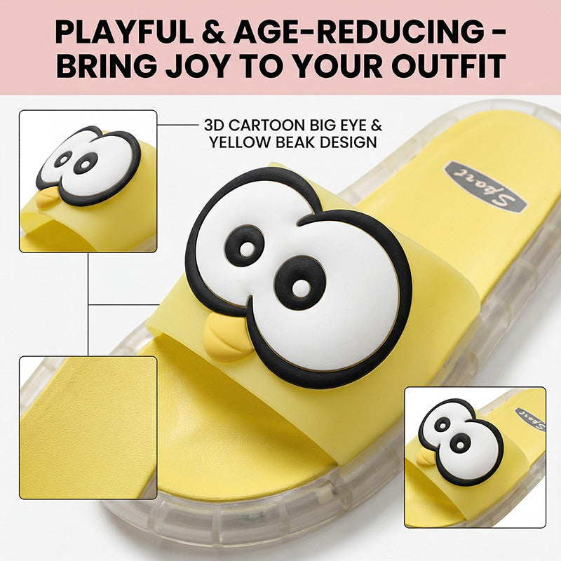 💥New arrival 60% OFF!⛱️👣Cute slippers with cartoon motifs that glow