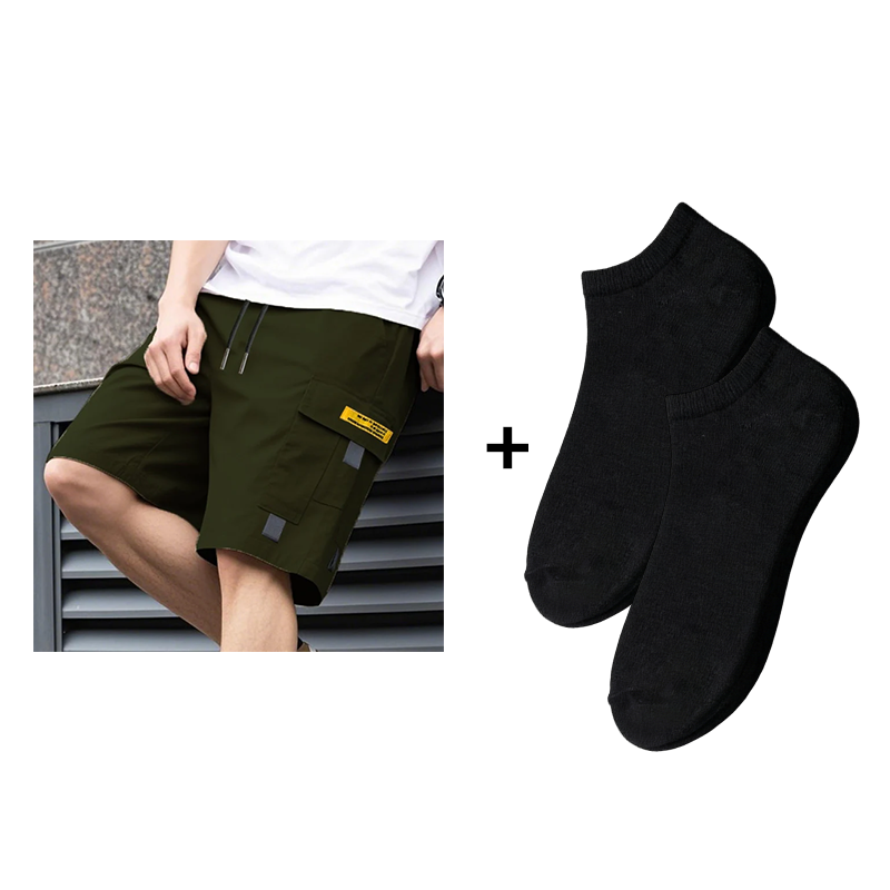 🥳2026 HOT SALE🥳💞50K+ SOLD!👴🩳 50% OFF! Men's Cargo Shorts with Drawstring – Easy pull-on, multi-pockets. Lightweight & comfy. Perfect for walks or gardening. 🛡️🌿