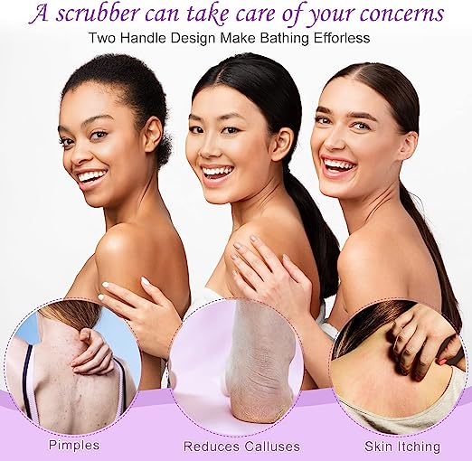 💥Hot Sale🍃Stretchable Back Rub Bath Towel