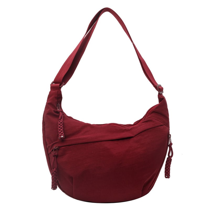 🎉Limited Offer Just ￡9.99😍Women's Fashion Plain Colour Crossbody Hobo Bag👜