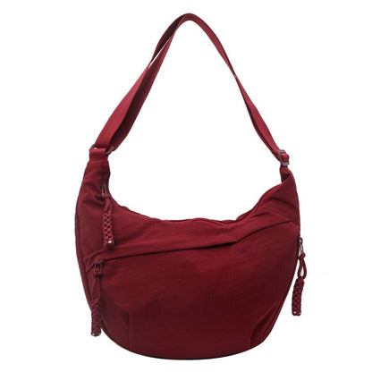🎉Limited Offer Just ￡9.99😍Women's Fashion Plain Colour Crossbody Hobo Bag👜