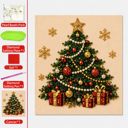 🎨💎DIY Christmas Pearl Diamond Painting Art Kit