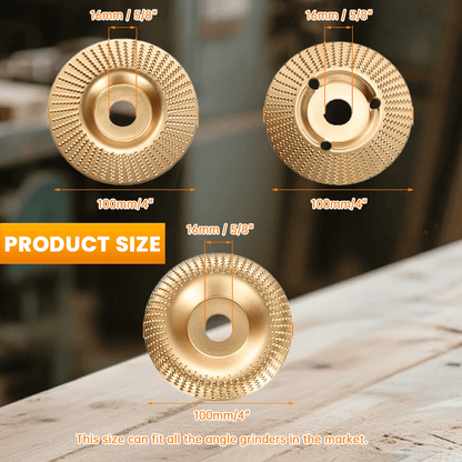 🏆LAST DAY Buy 1 Get 1 Free!!🔥Wood Carving Sanding Discs 🛠️Durable & Precision-Grit • Safe, Long-Lasting 🔒