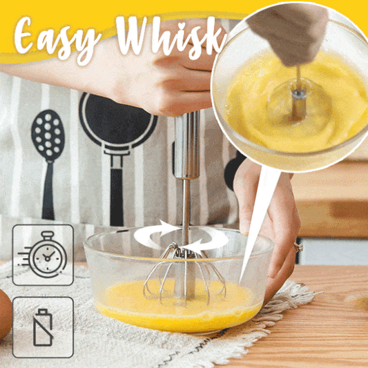 💥49% OFF💥Stainless Steel Semi-Automatic Whisk