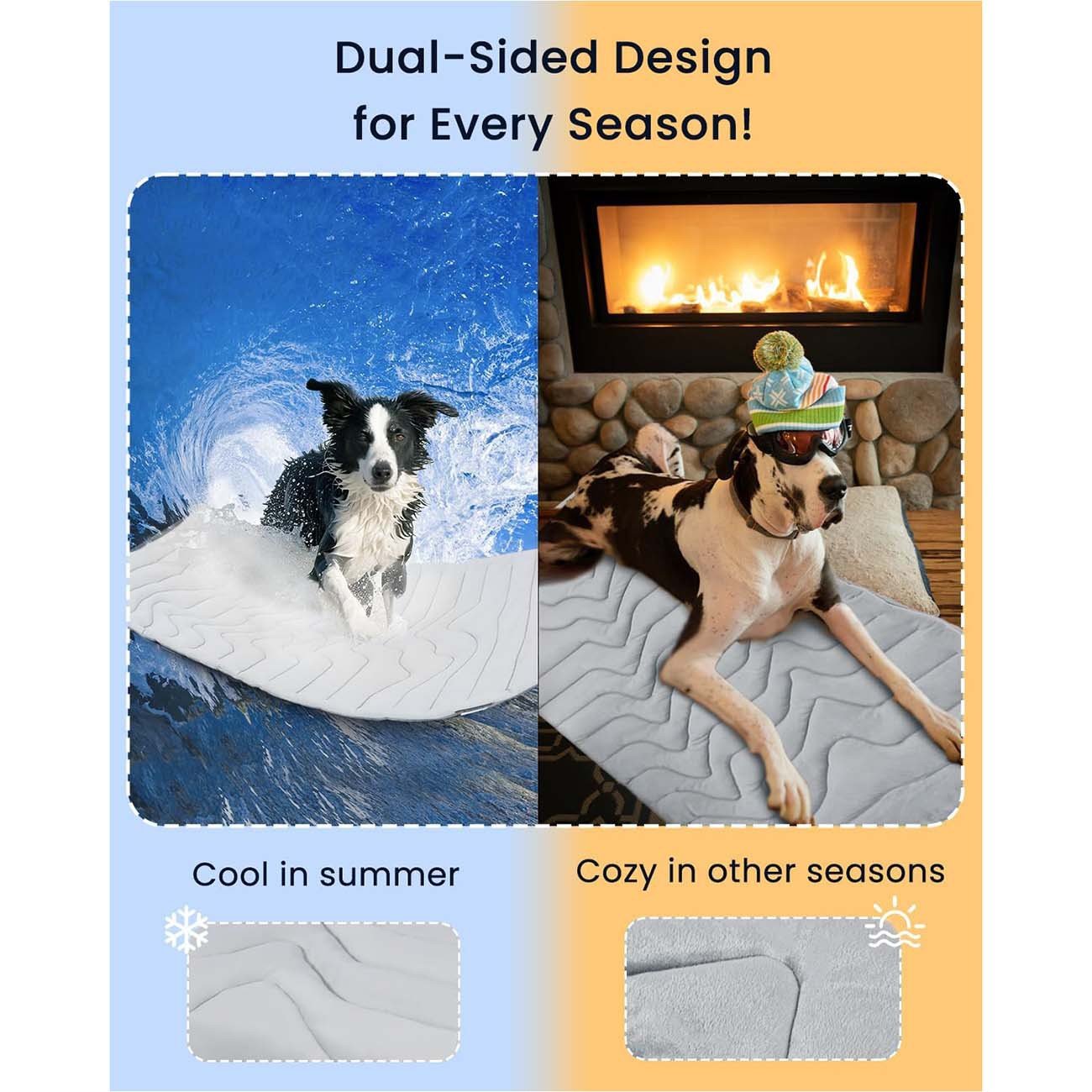 💥LAST DAY SALE 49% OFF💥Dog Cooling Eco-friendly Mat, Cooling Pad