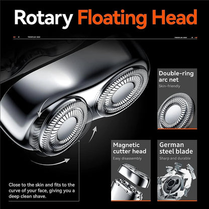 💥HOT SALE💥2025 New Mini Double Head Electric Shave