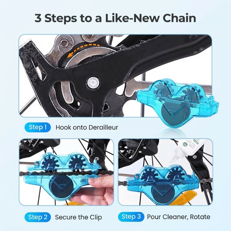 📢📢49% OFF !!!⏰Bike Chain Scrubber